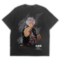 Jujutsu Kaisen "Limitless Void" Distressed Black Tee
