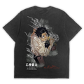 Jujutsu Kaisen "Cursed Child" Distressed Black Tee
