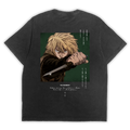 Warriors Vinland Saga "No Enemies" Distressed Black Tee
