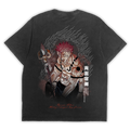 Jujutsu Kaisen "King of Curses" Distressed Black Tee