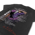 Jujutsu Kaisen "The One Who Left It All Behind" Distressed Black Tee