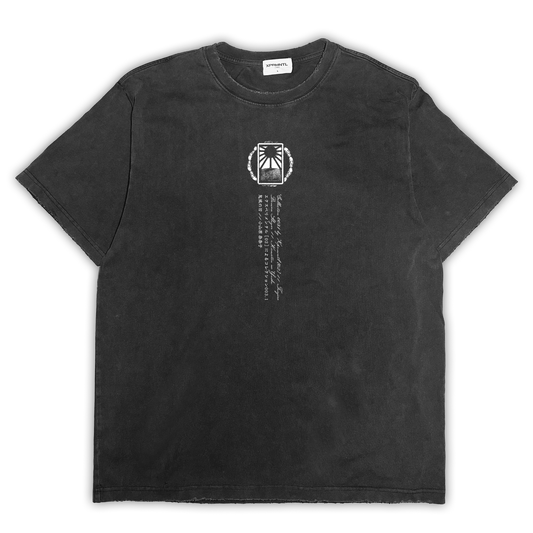 Demon Slayer "Child of Brightness" Distressed Black Tee