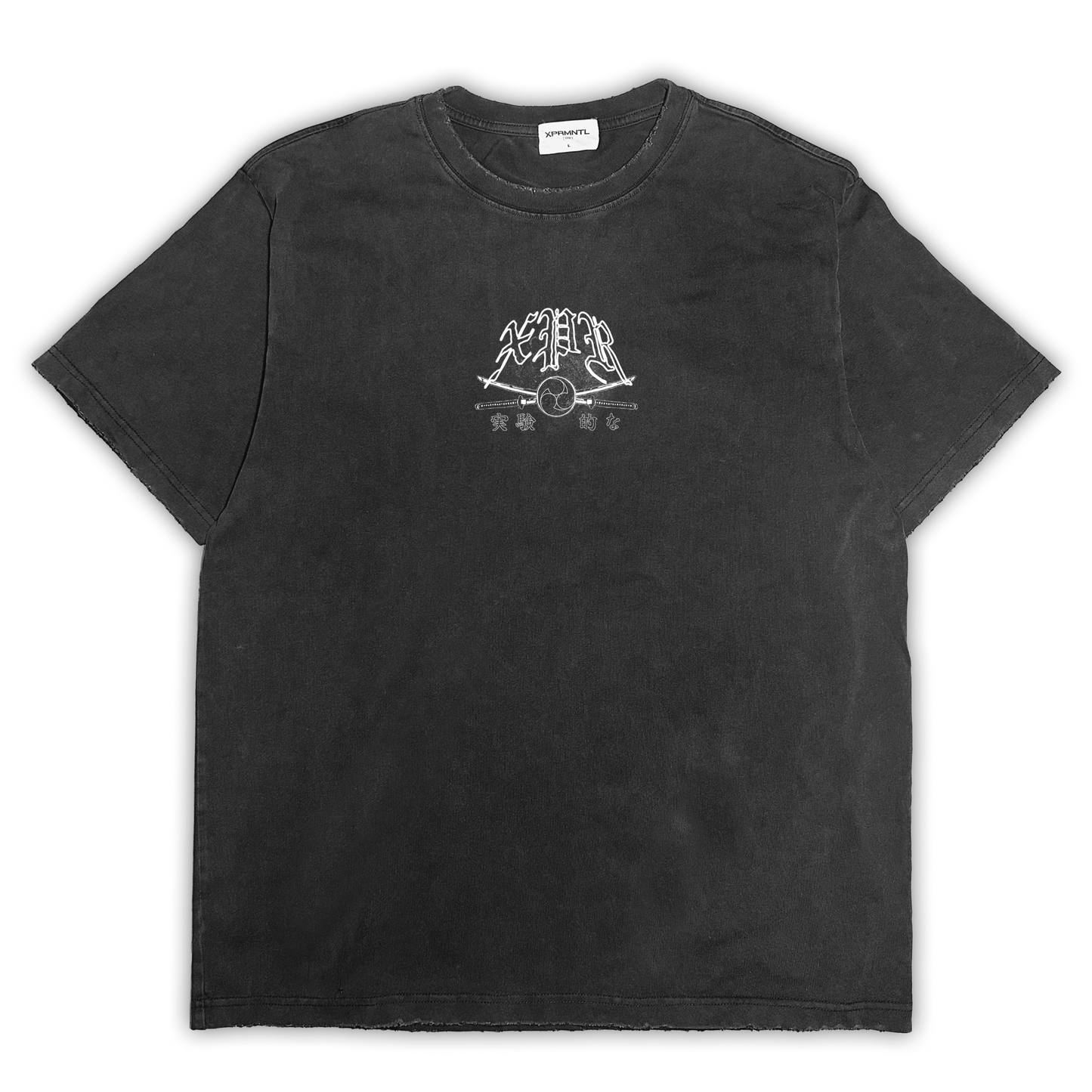 Warriors Vagabond "Art of the Blade" Distressed Black Tee