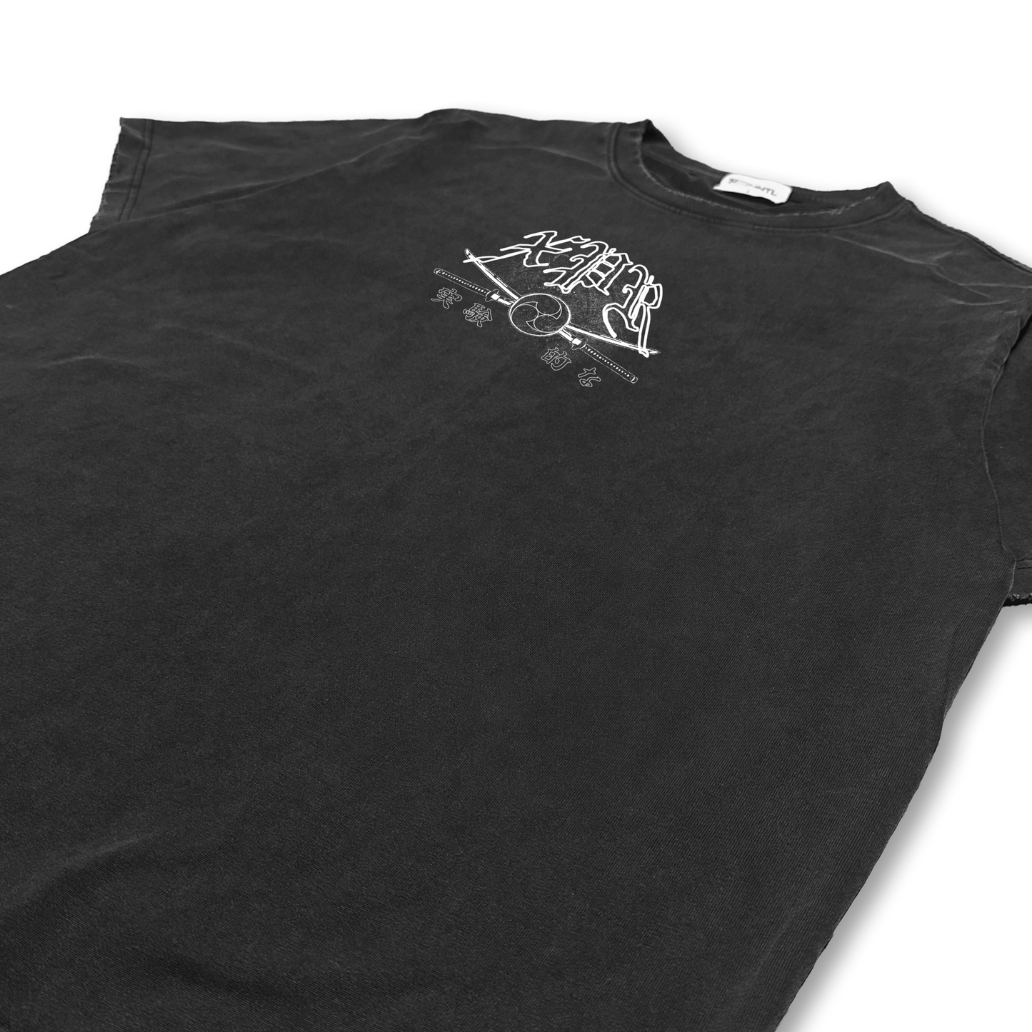 Warriors Vagabond "Art of the Blade" Distressed Black Tee