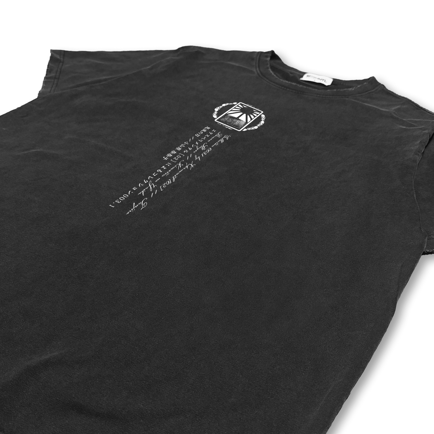 Demon Slayer "Child of Brightness" Distressed Black Tee